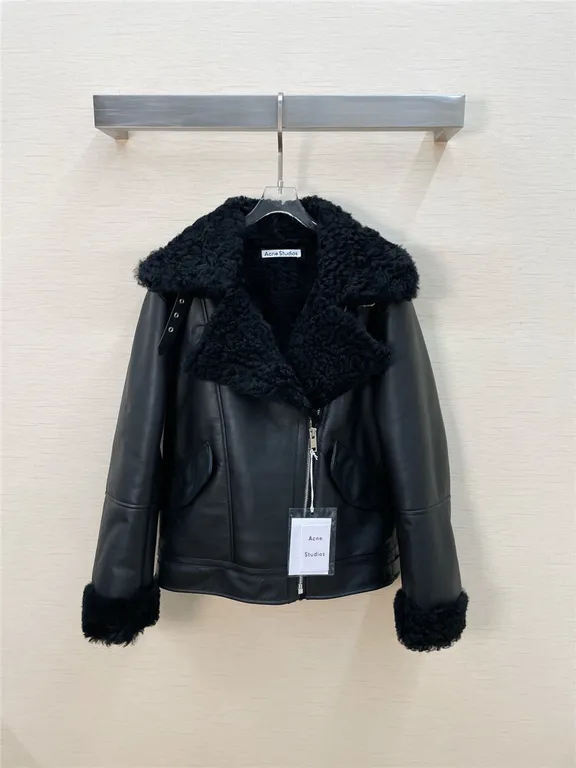 Acne studios shearling coat